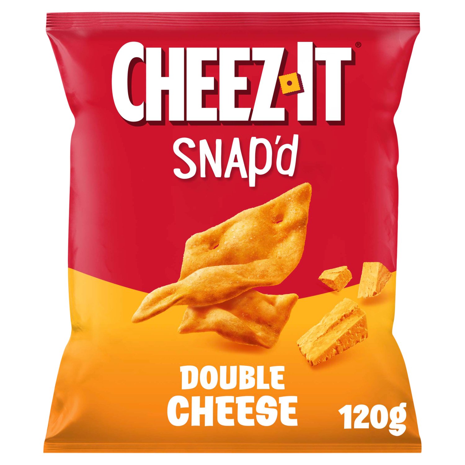 Cheez-It Double Cheese Snap'd Snacks (120 g)