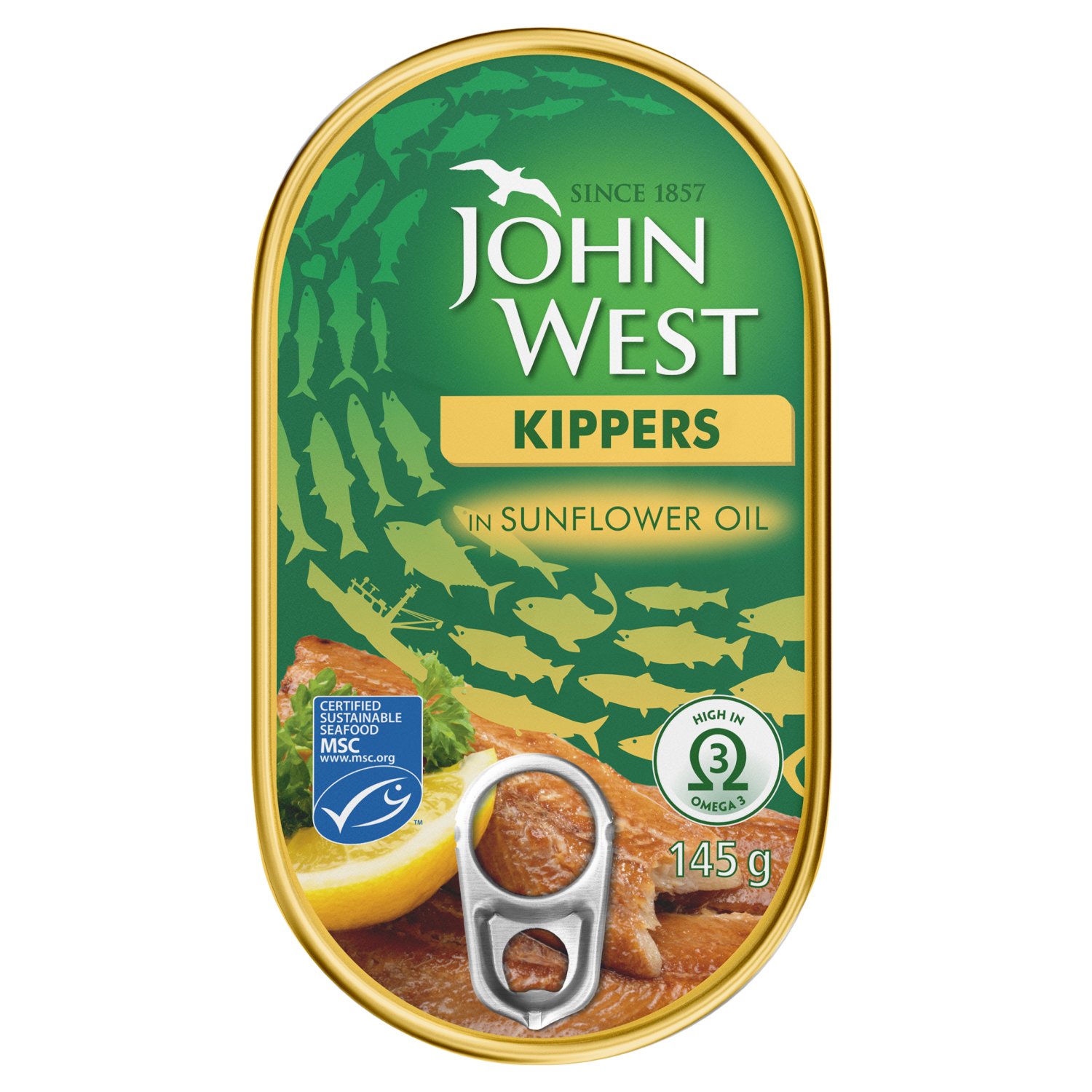 John West Kippers in Sunflower Oil (145 g)