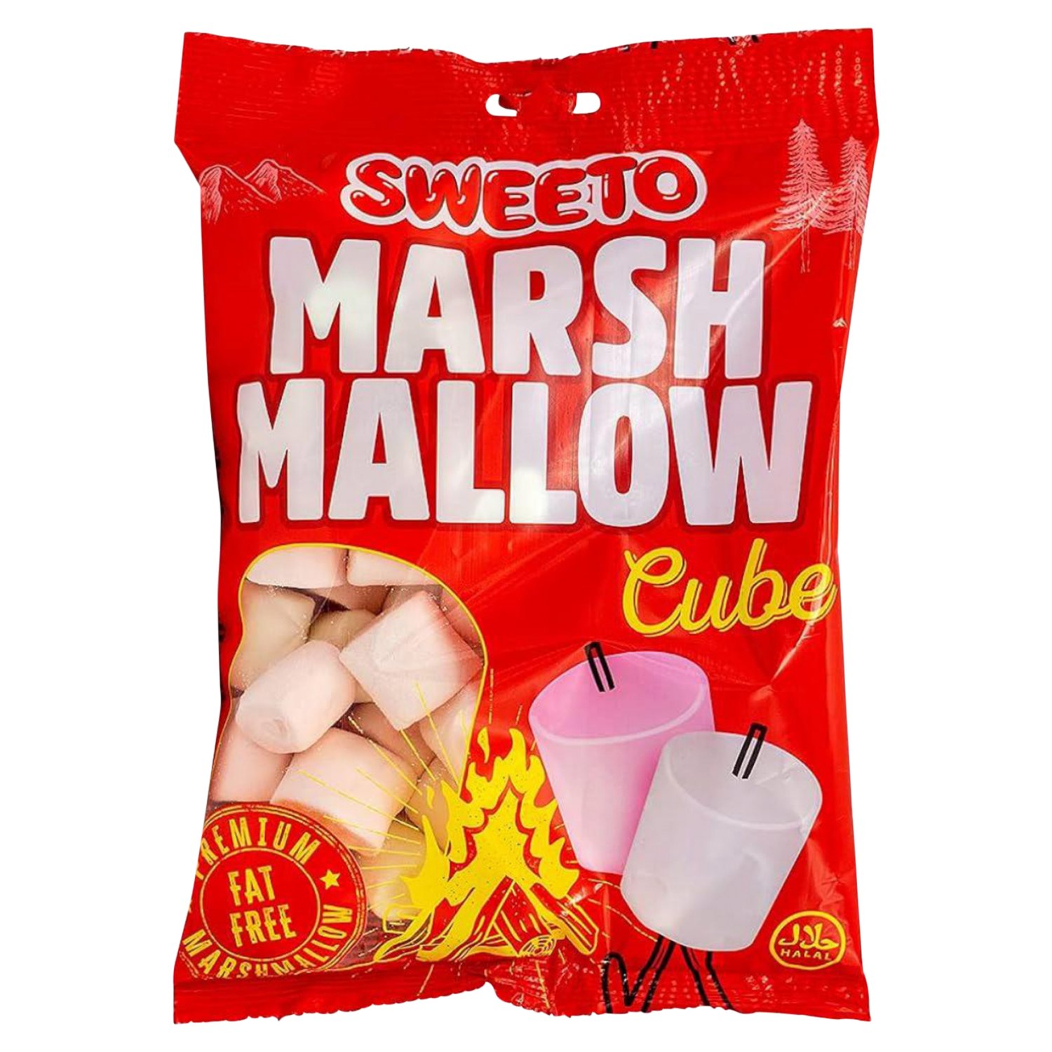 Sweeto Marshmallow Cube (140 g)