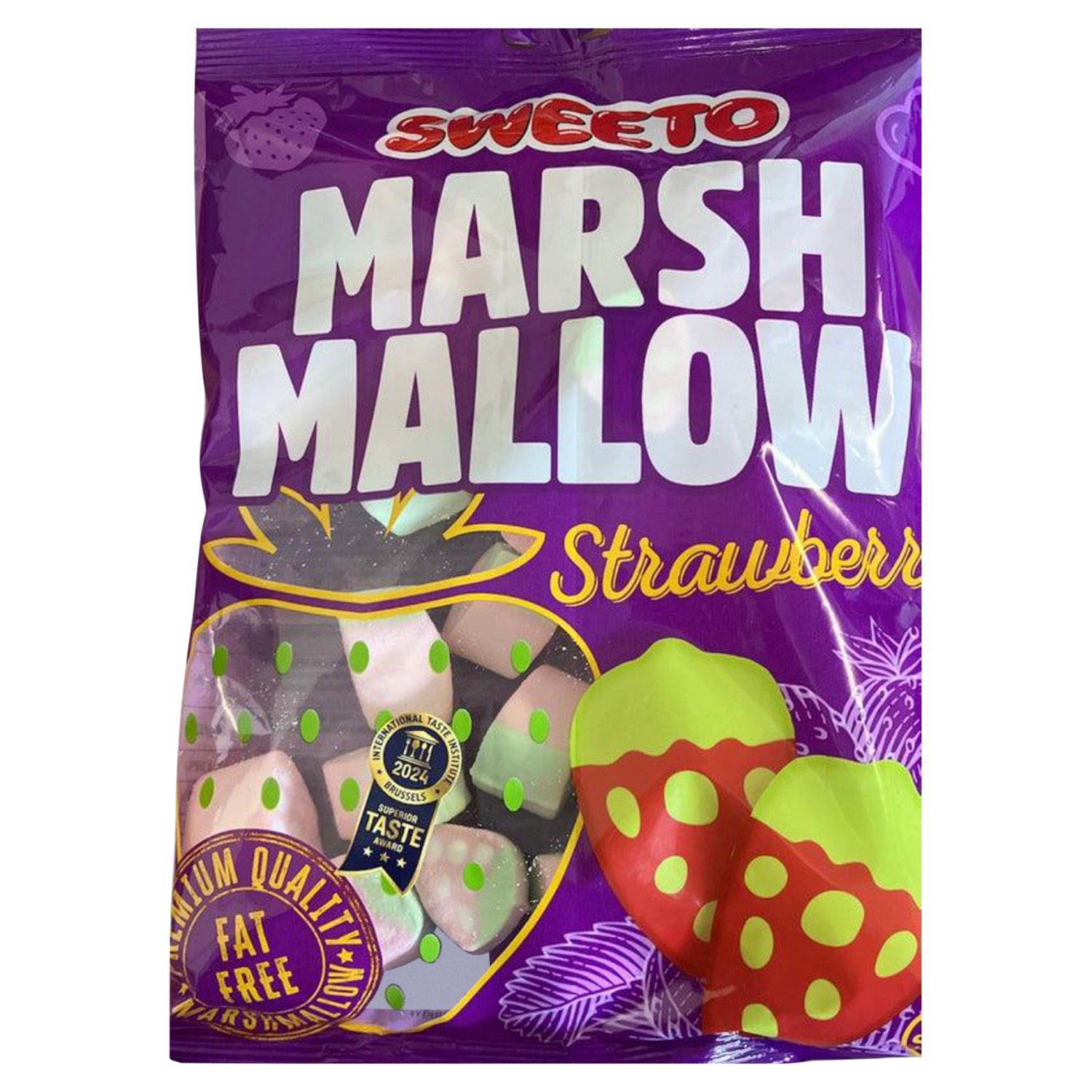 Sweeto Marshmallow Strawberry (140 g)