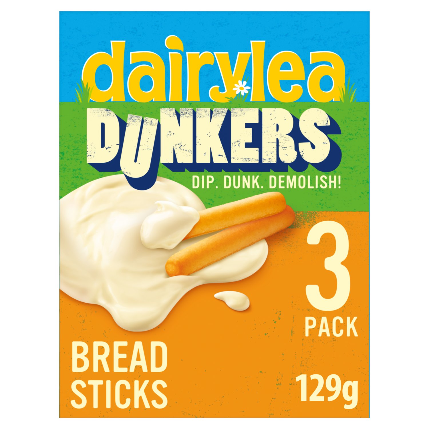 Dairylea Dunkers Bread Sticks 3 Pack (43 g)