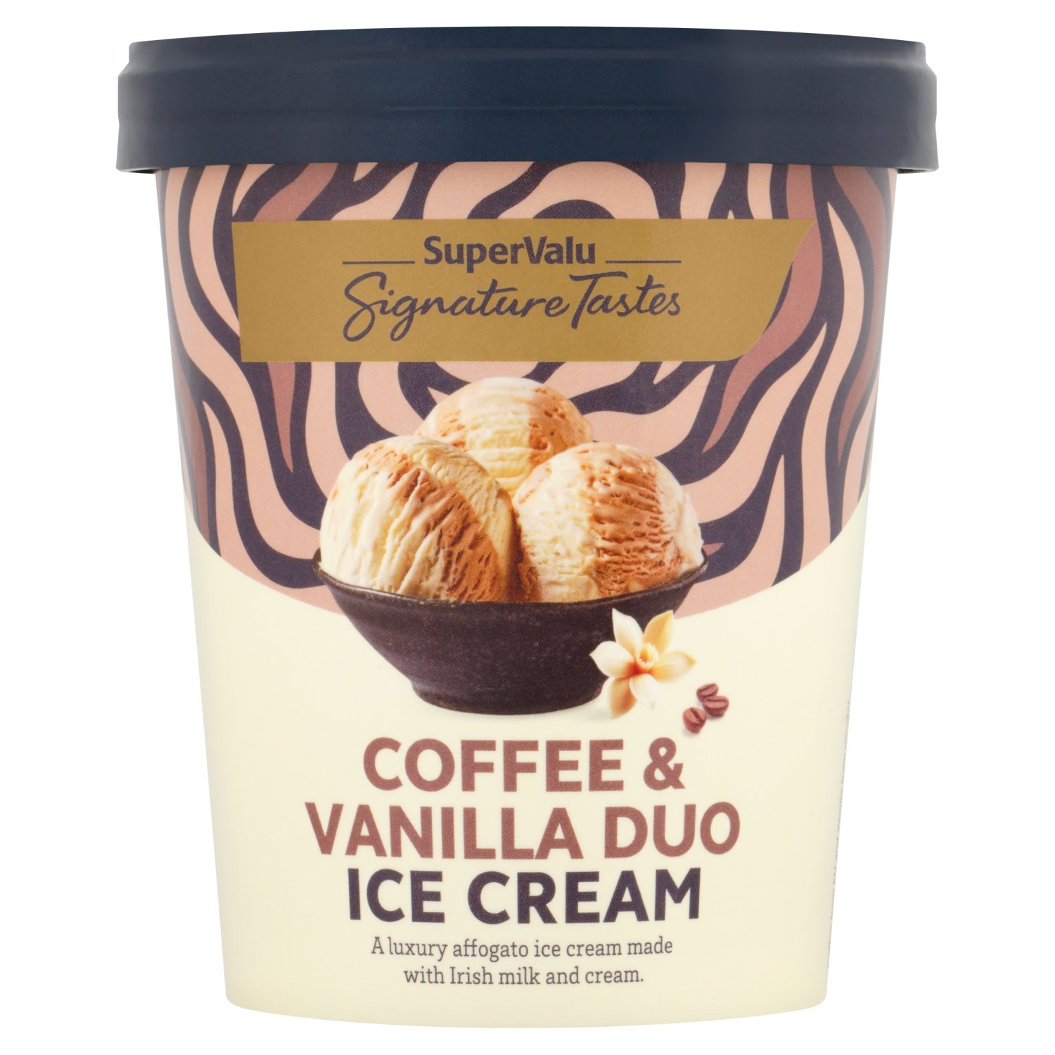 SuperValu Signature Tastes Coffee & Vanilla Duo Ice Cream (460 ml)