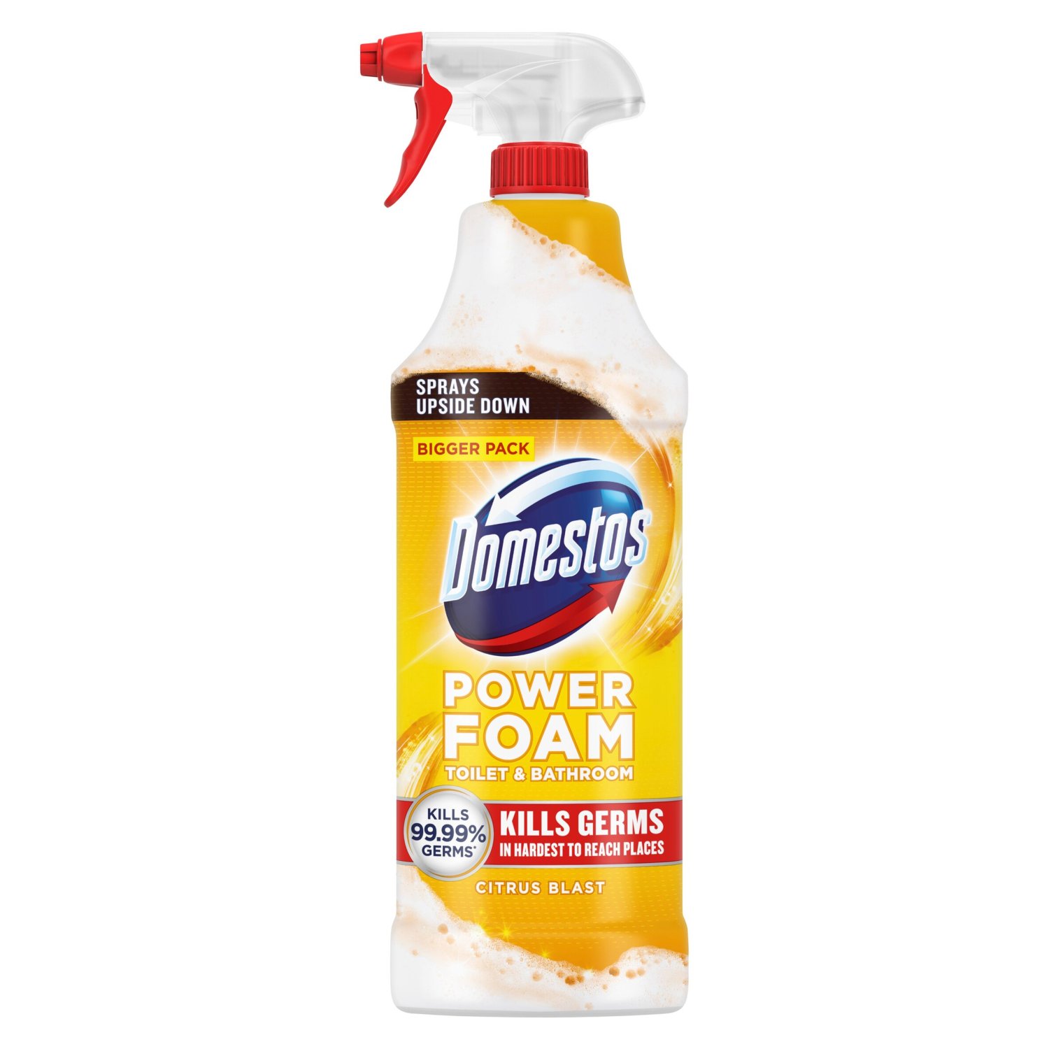 Domestos Power Foam Citrus Blast Toilet & Bathroom Spray (650 ml)