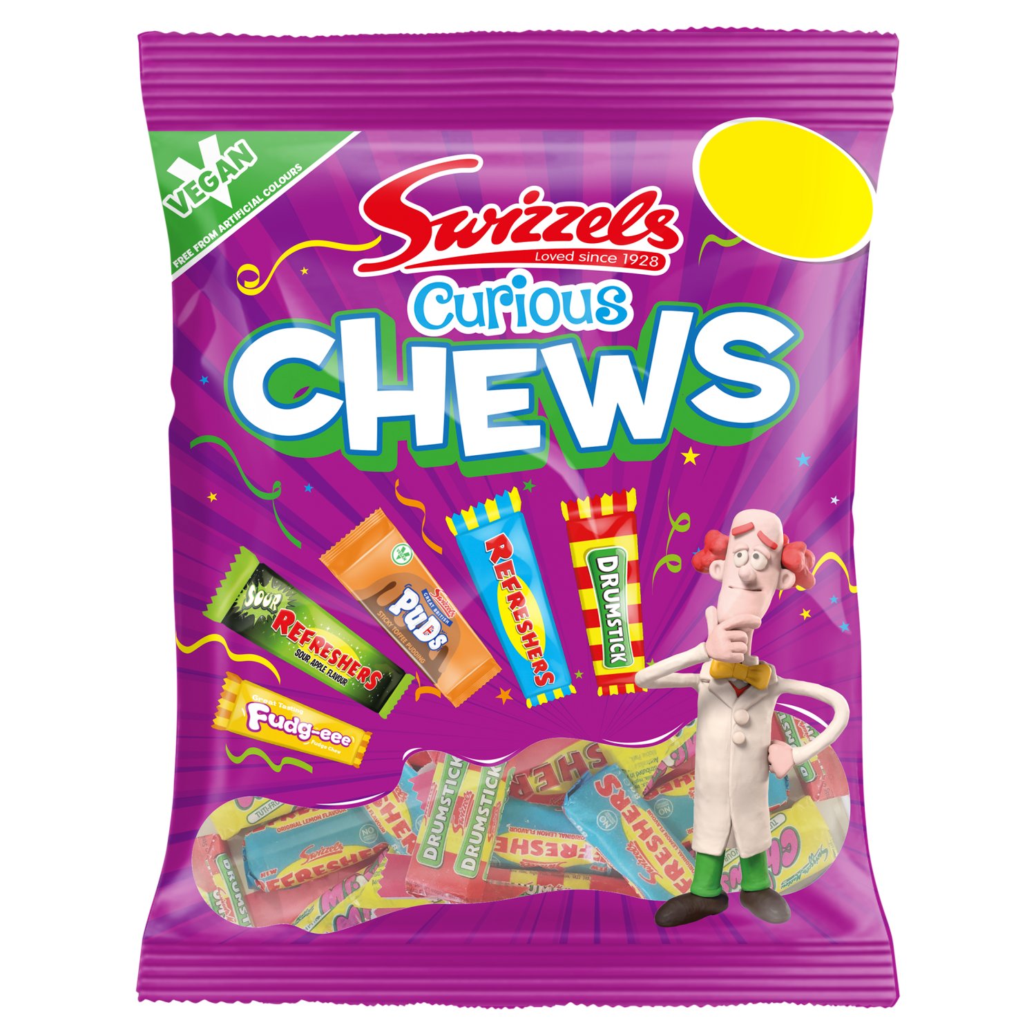 Swizzels Curious Chews Sweets Bag (135 g)