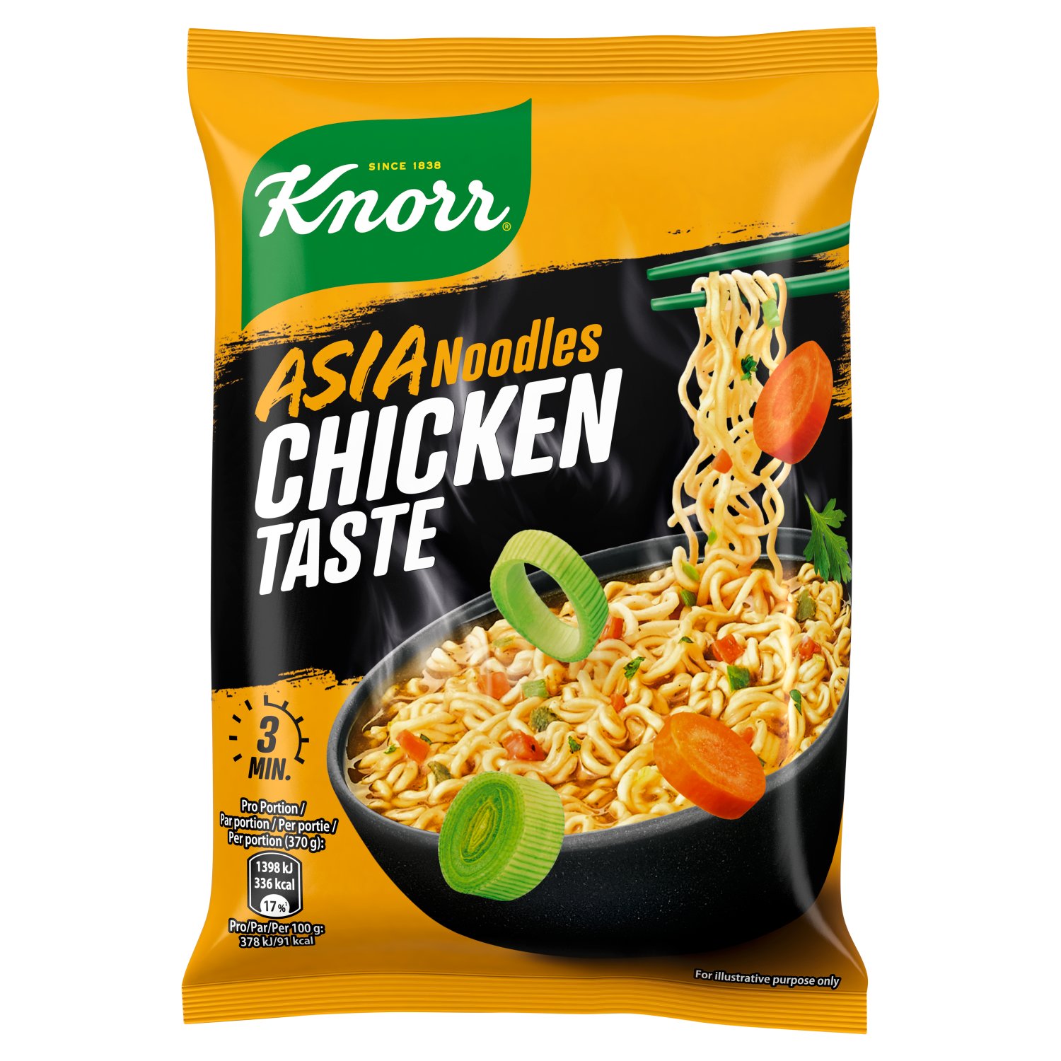 Knorr Instant Asia Noodles Spicy Chicken (70 g)