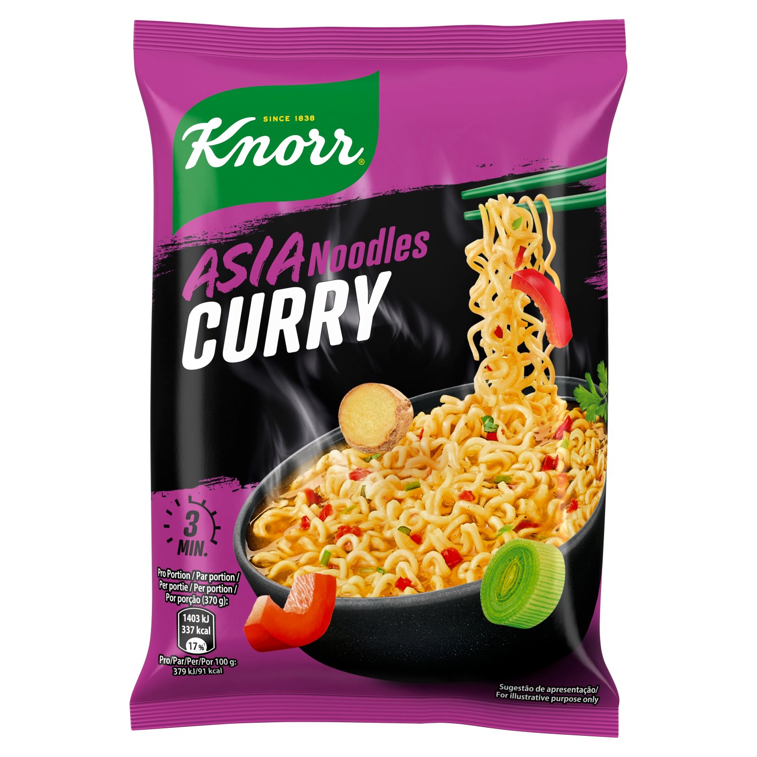 Knorr Curry Asia Noodles (70 g)