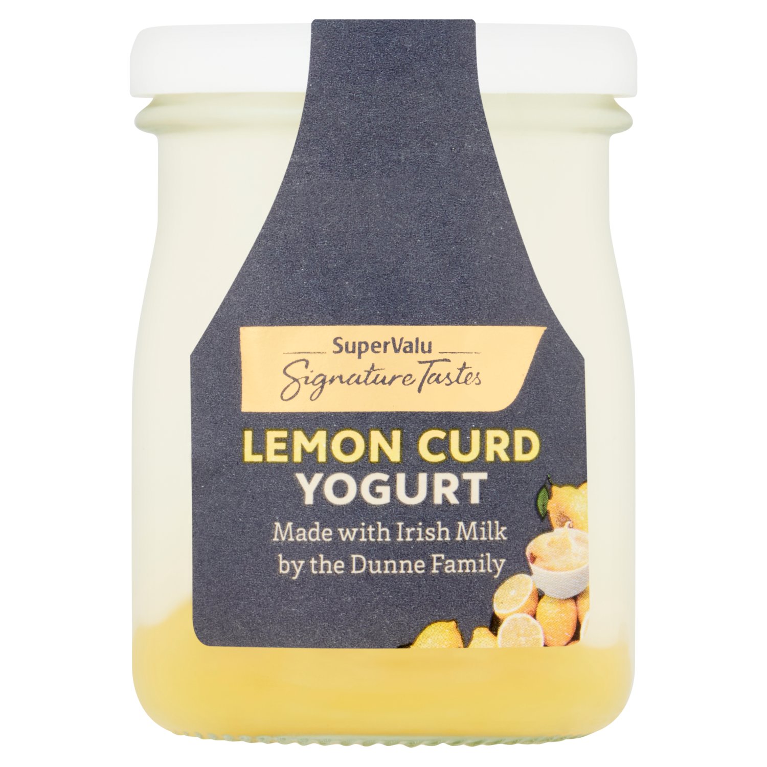 SuperValu Signature Tastes Lemon Curd Yogurt Glass Jar (140 g)