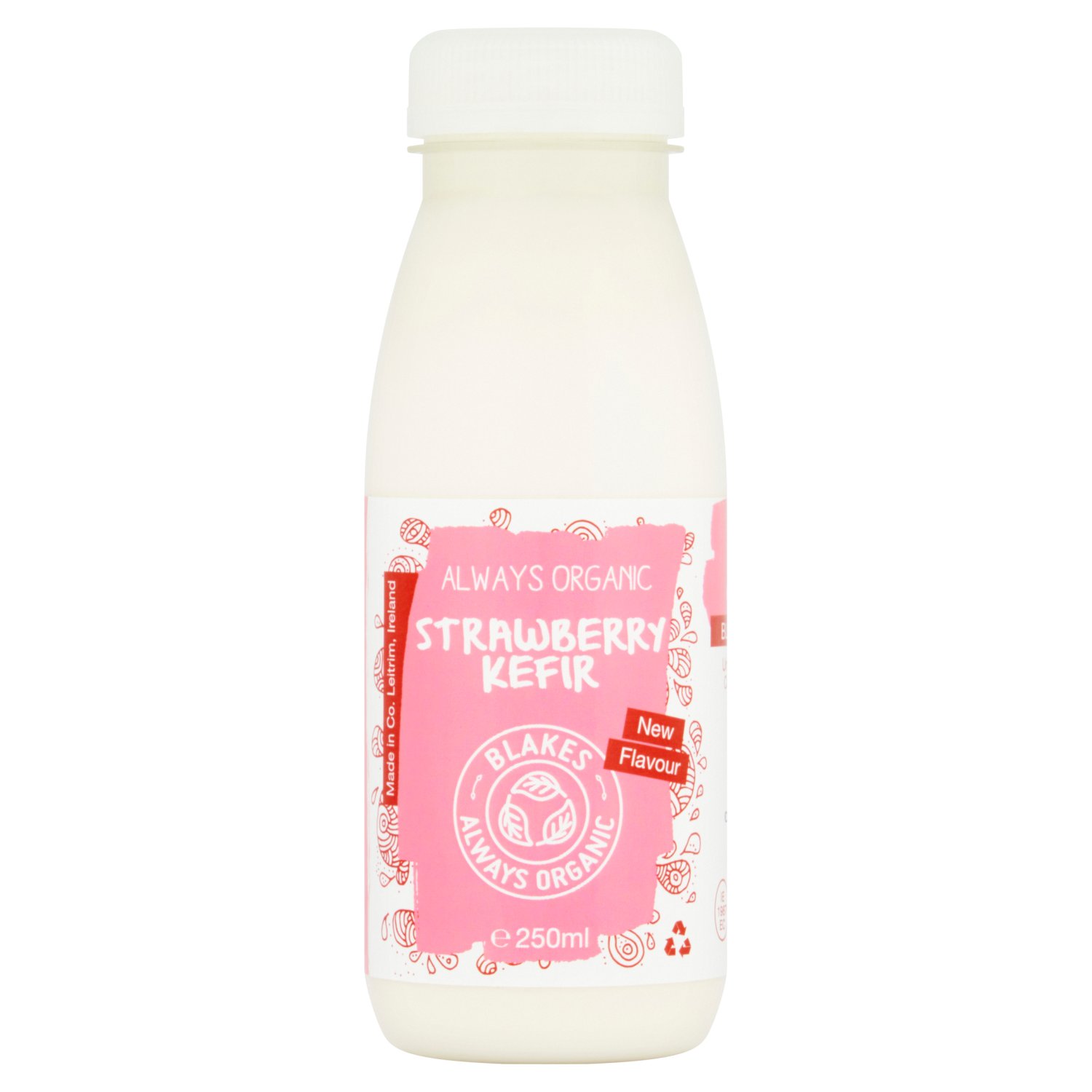 Blakes Organic Strawberry Kefir (250 ml)