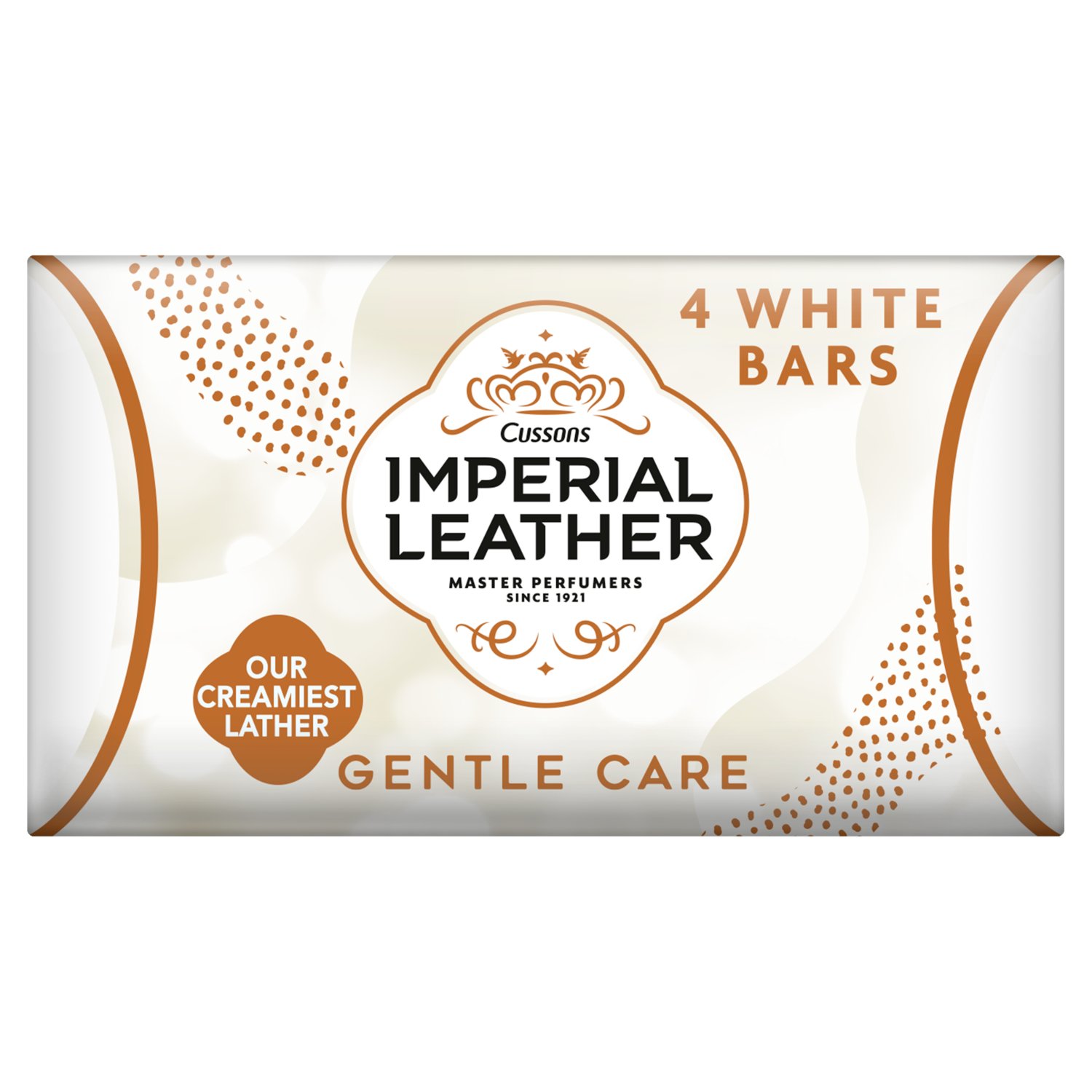 Imperial Leather Gentle Care White Soap Bars 4 Pack (90 g)