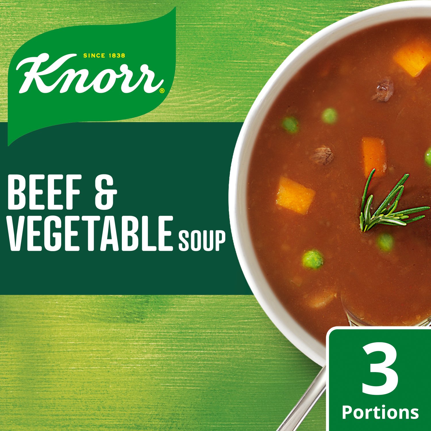 Knorr Beef & Vegetable Packet Soup 3 Portions (53 g)