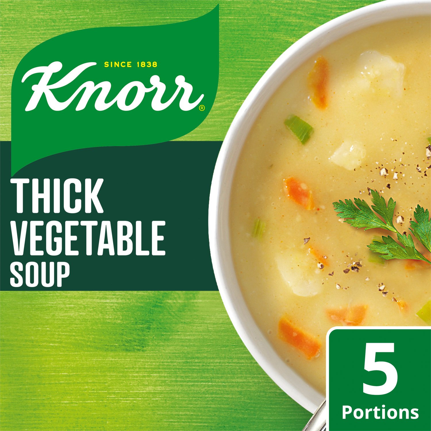 Knorr Thick Vegetable Family Pack Packet Soup 5 Portions (104 g)