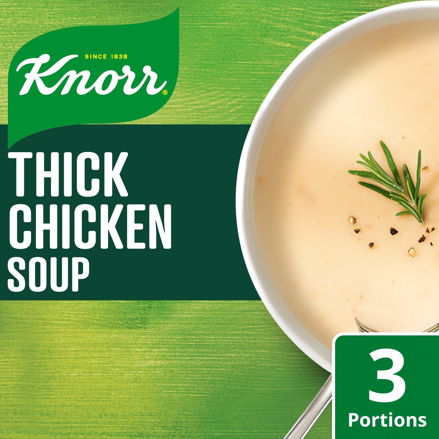 Knorr Thick Chicken Packet Soup 3 Portions (55 g)