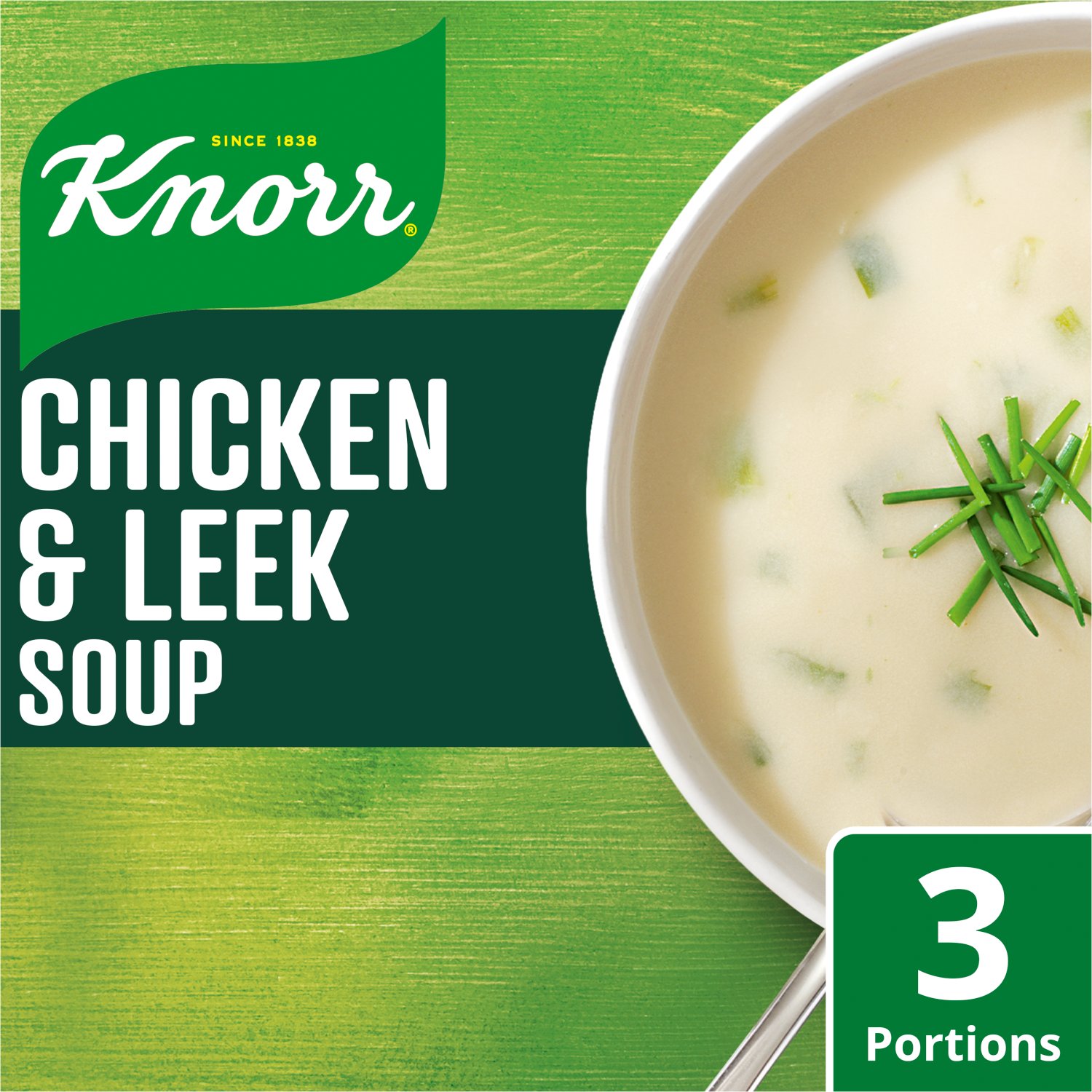 Knorr Chicken & Leek Packet Soup 3 Portions (50 g)