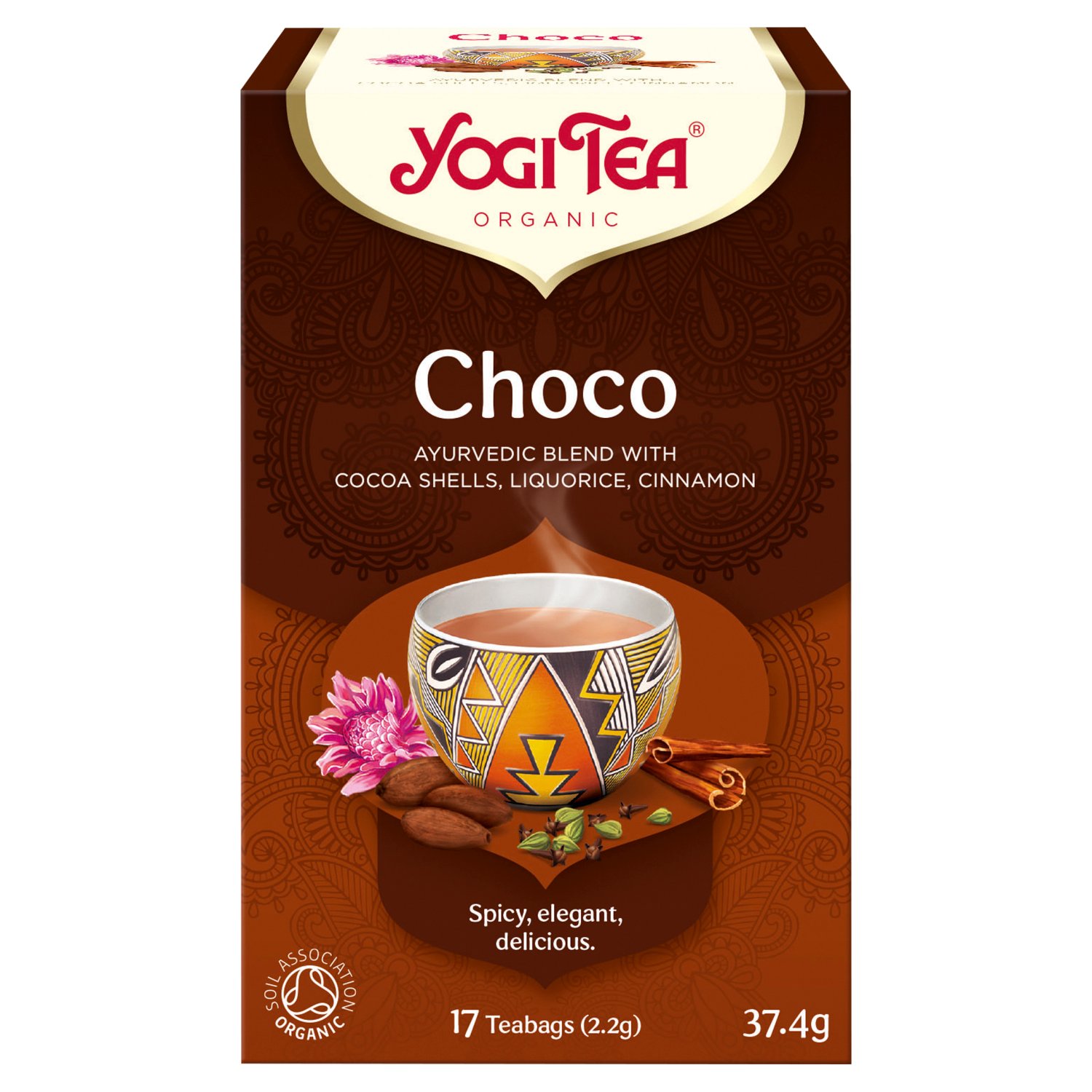 Yogi Tea Organic Choco Tea Bags 17 Pack (37.4 g)