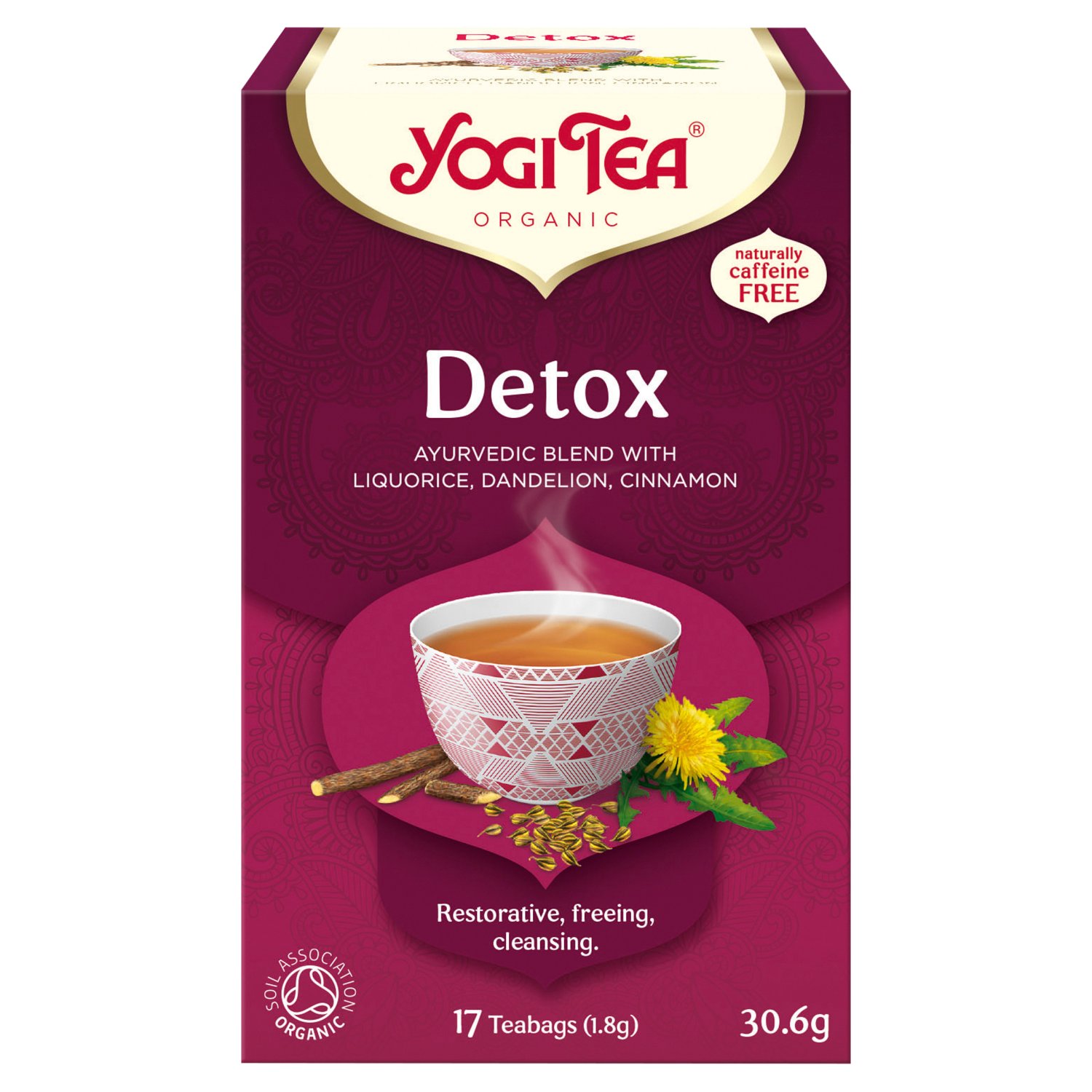 Yogi Tea Organic Detox Tea Bags 17 Pack (30.6 g)