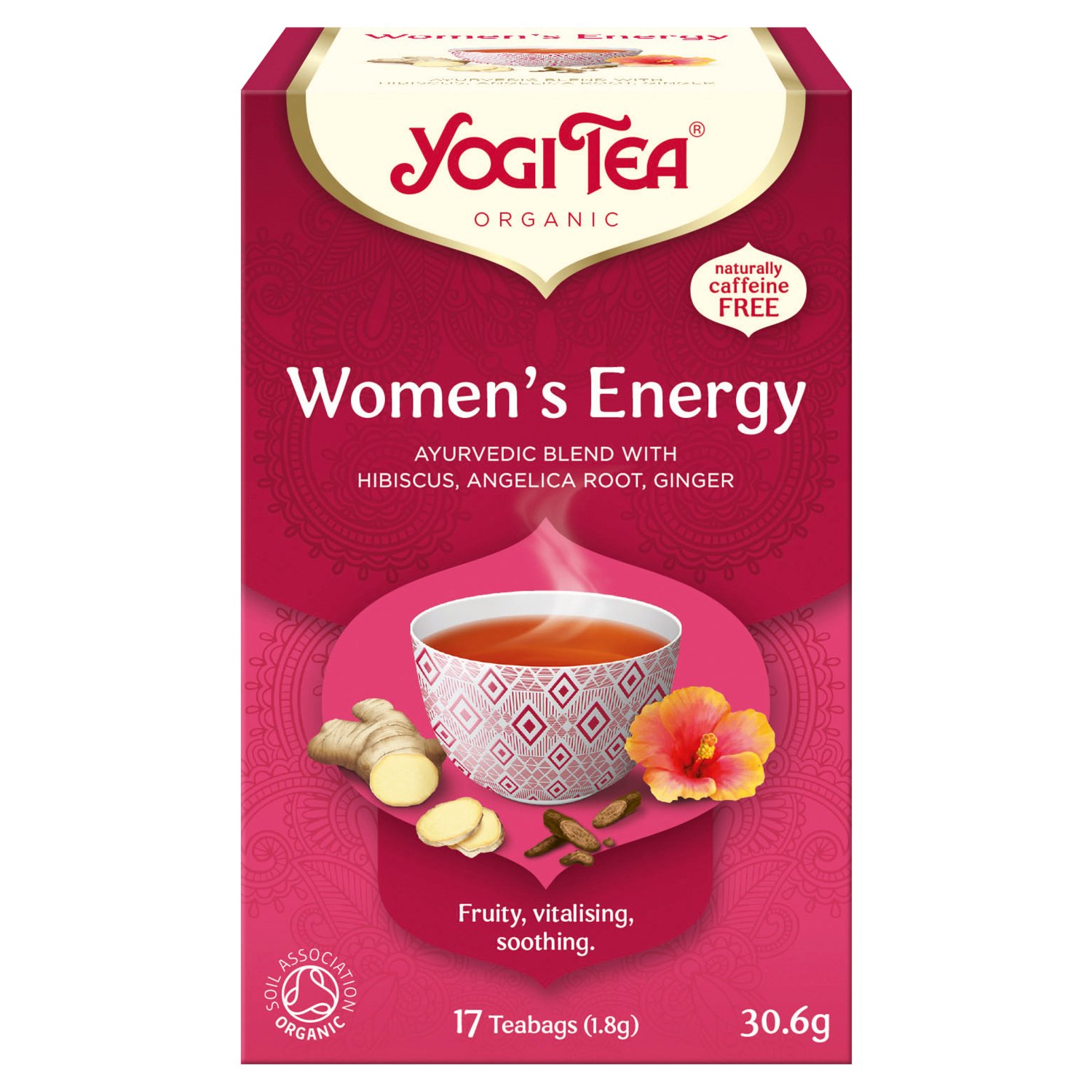 Yogi Tea Organic Women's Energy Tea Bags 17 Pack (30.6 g)