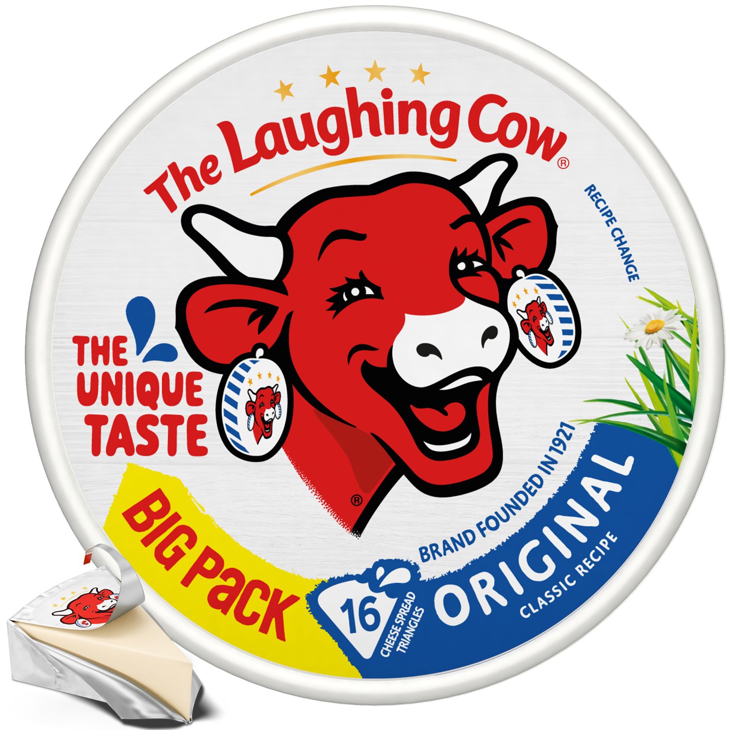 The Laughing Cow 16's Portions Original Cheese Spread (267 g)