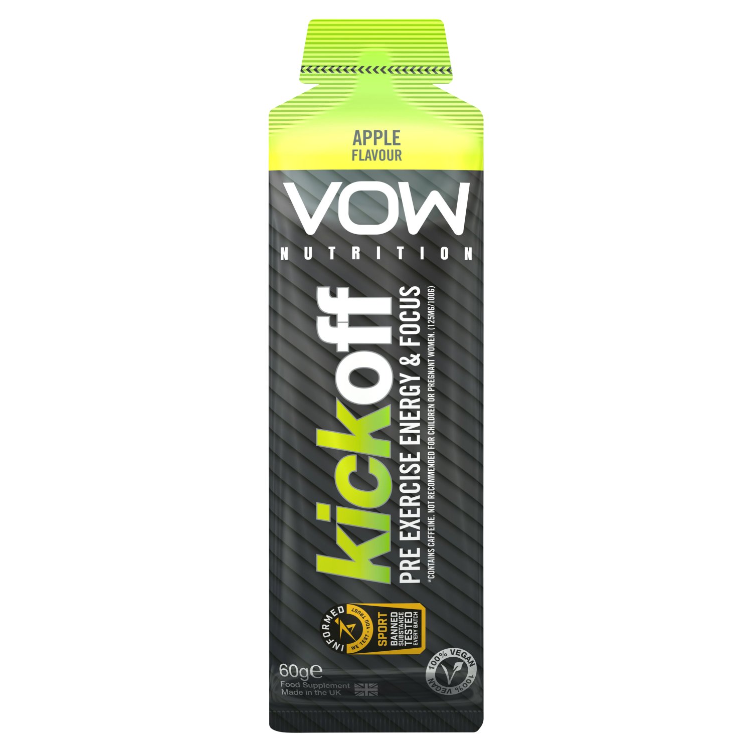 Vow Nutrition Apple Kick Off Energy Gel Sachet (60 g)