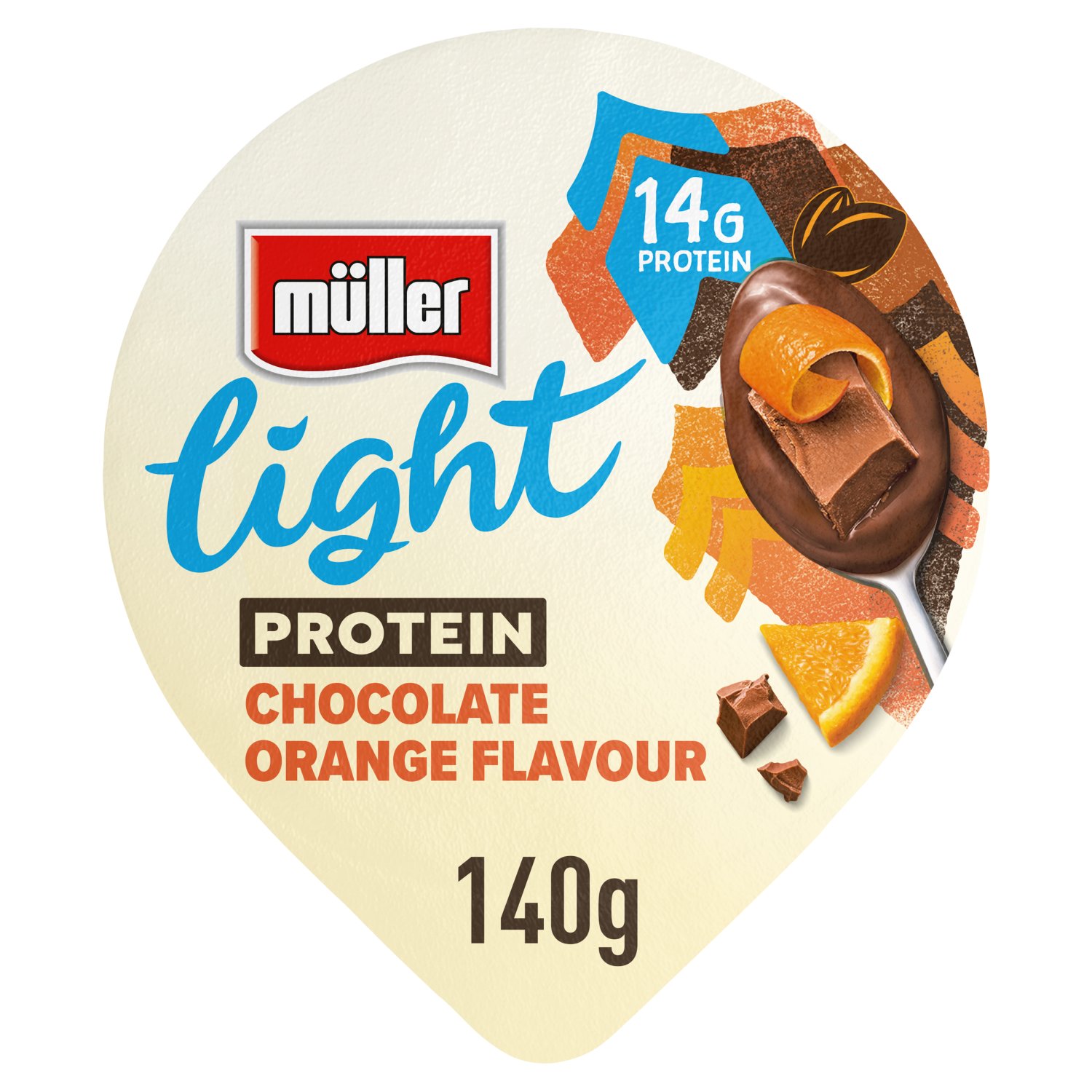 Müller Light Protein Chocolate Orange Pudding (140 g)