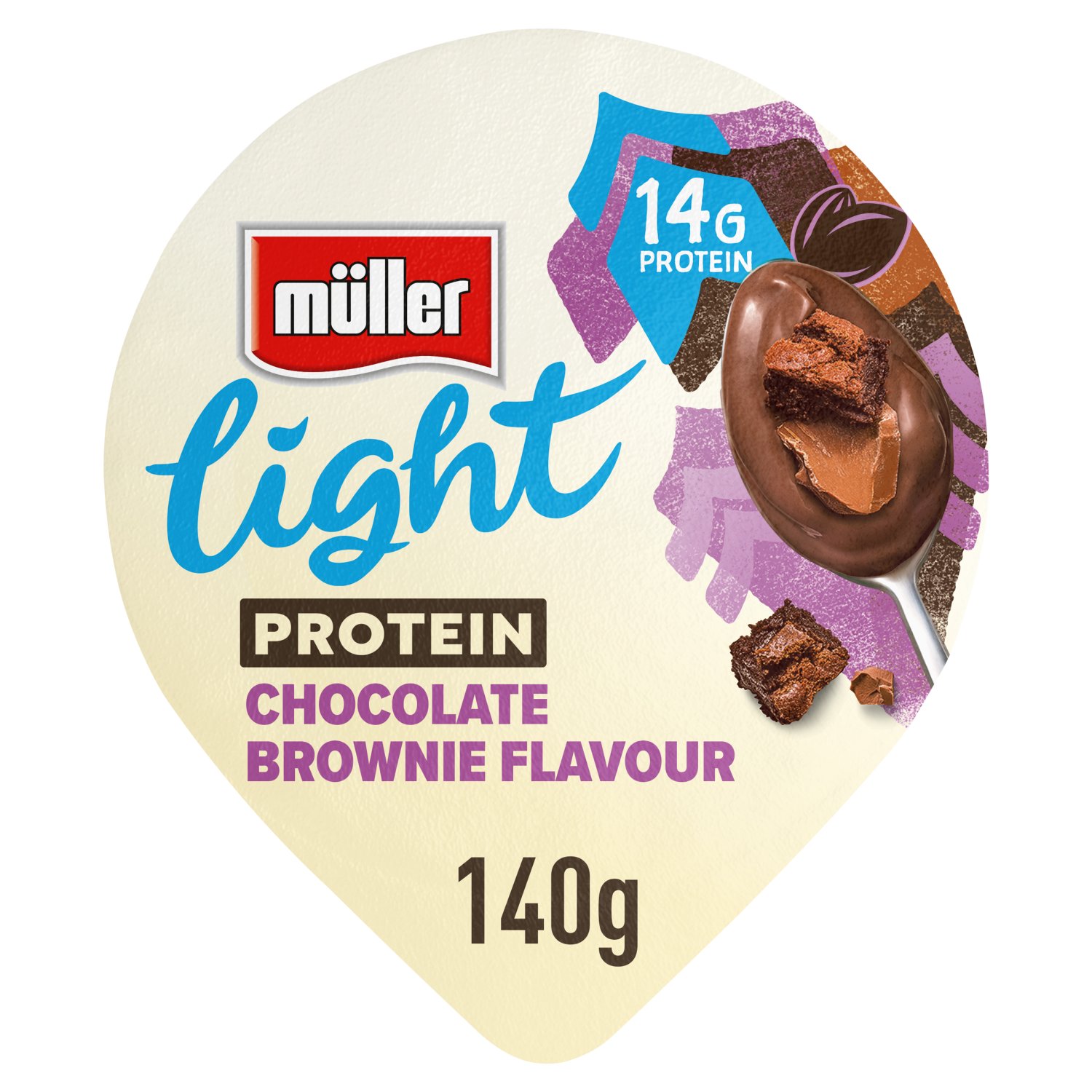 Müller Light Protein Chocolate Brownie Pudding (140 g)