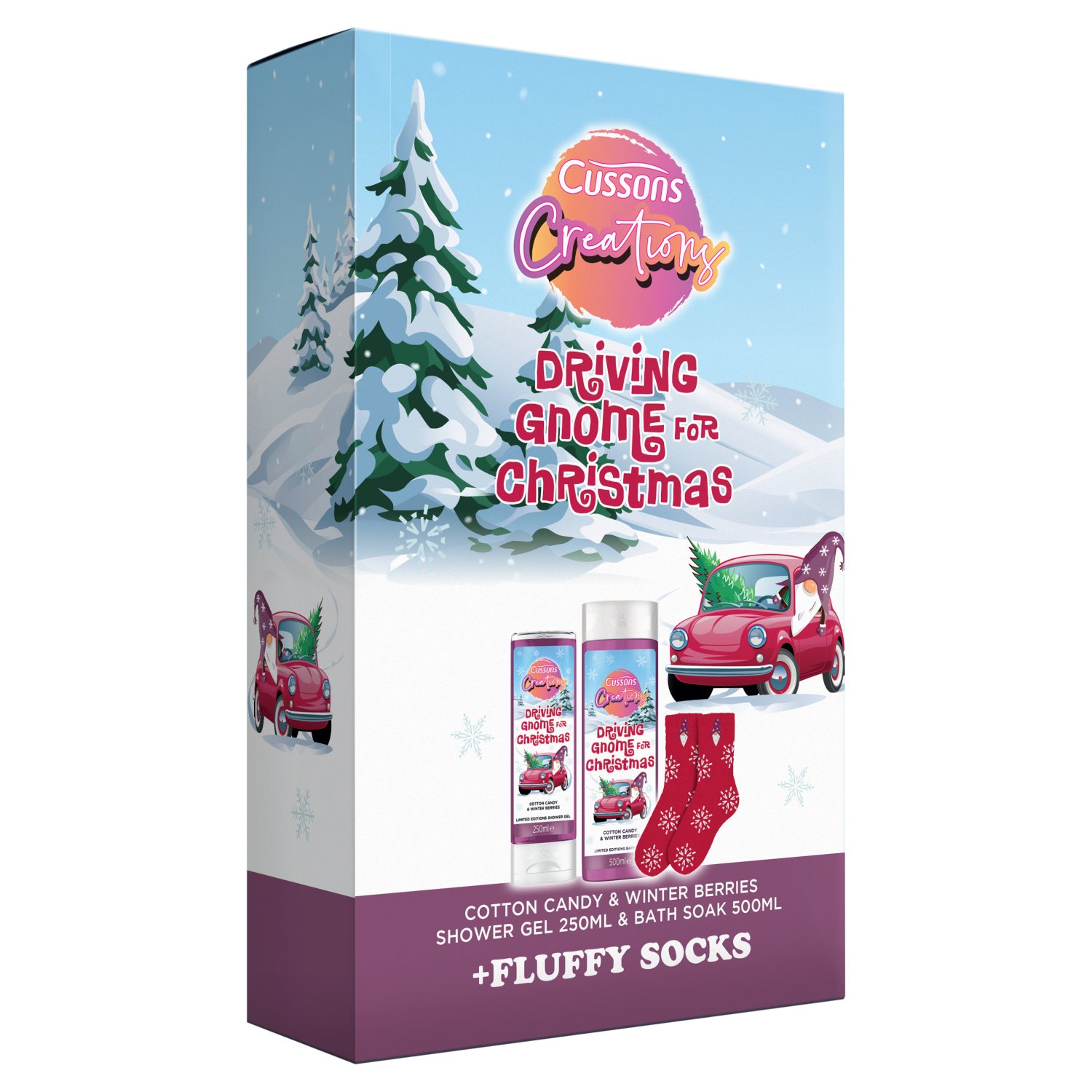 Cussons Creations Mallow Magic Fluffy Socks 2 Pack (1 Piece)