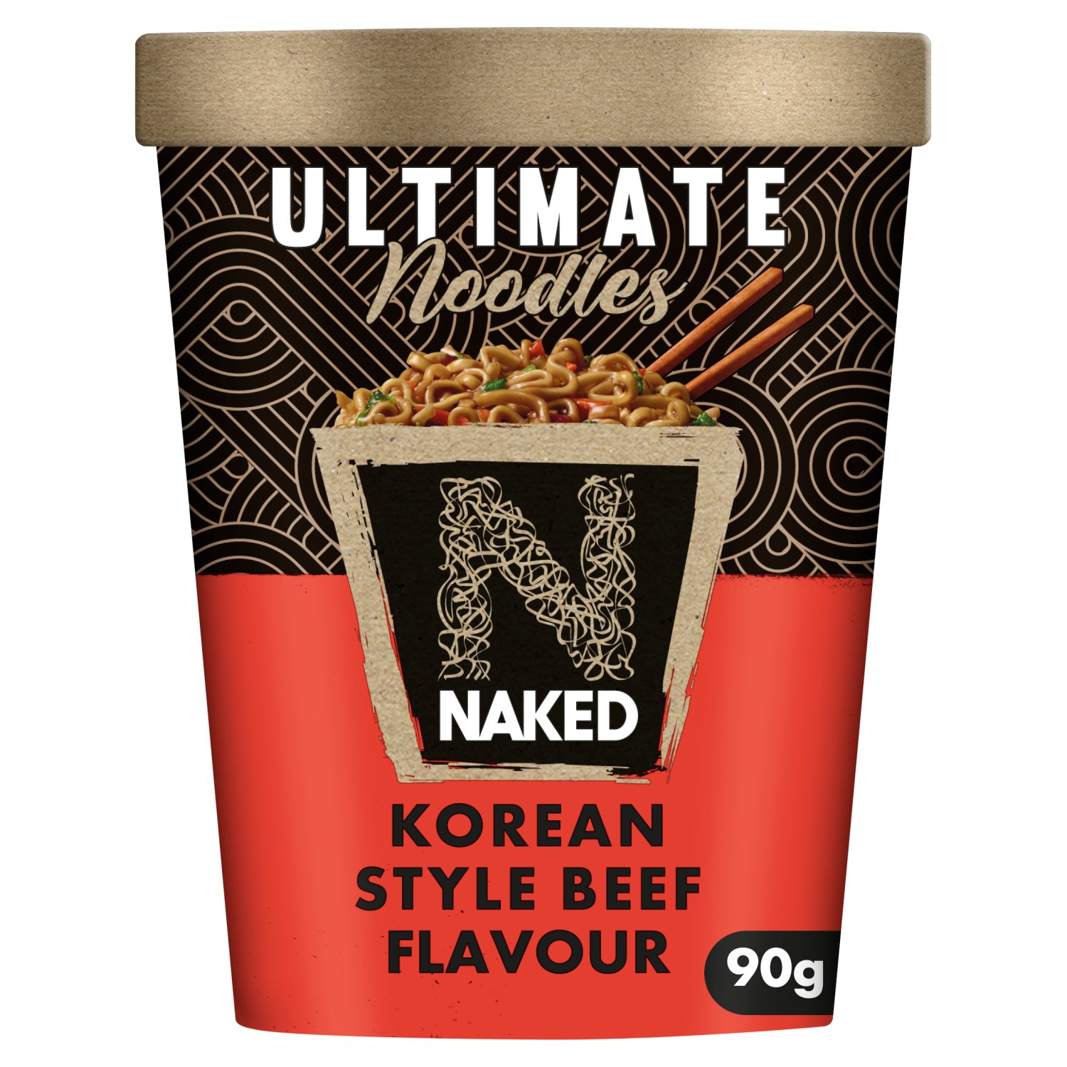 Naked Korean Style Beef Ultimate Noodles (90 g)