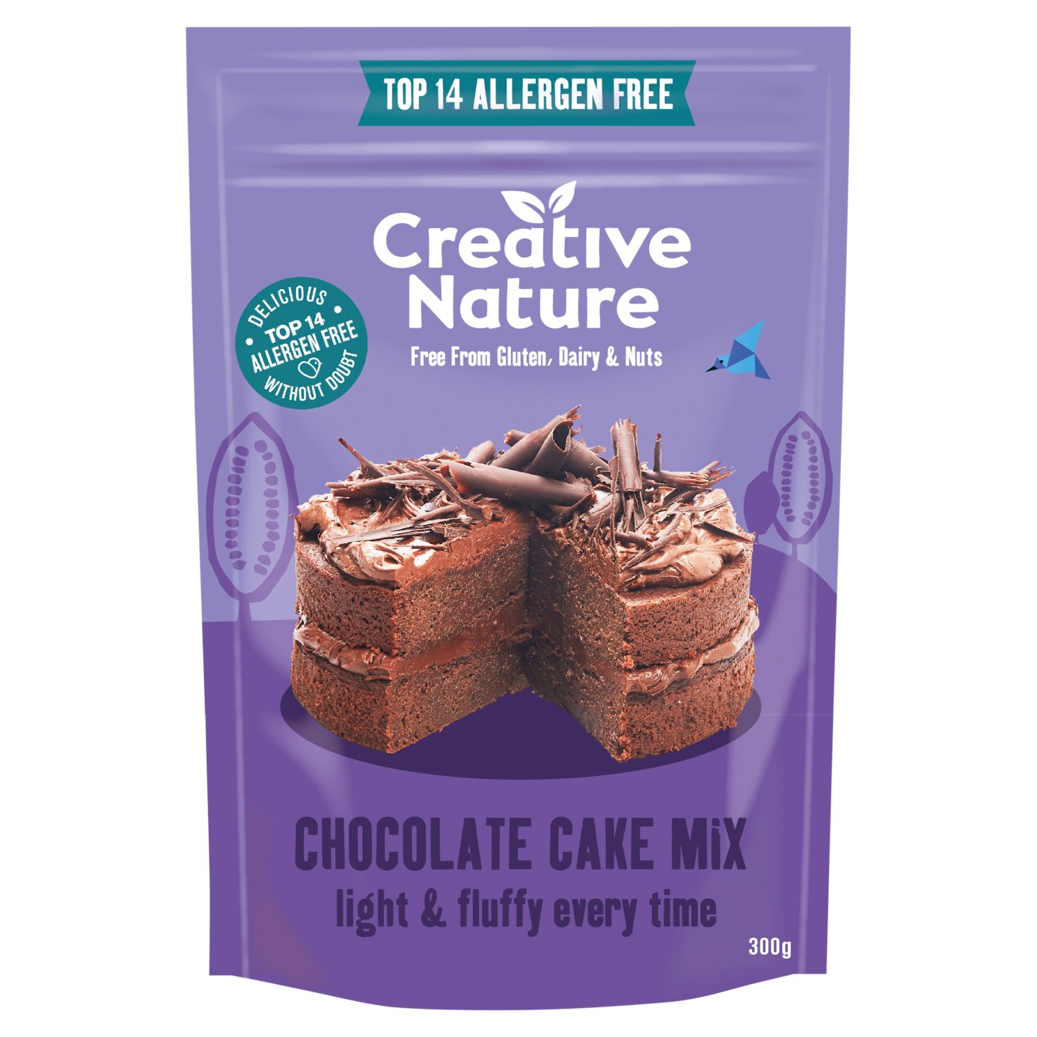 Creative Nature Chocolate Cake Mix (300 g)