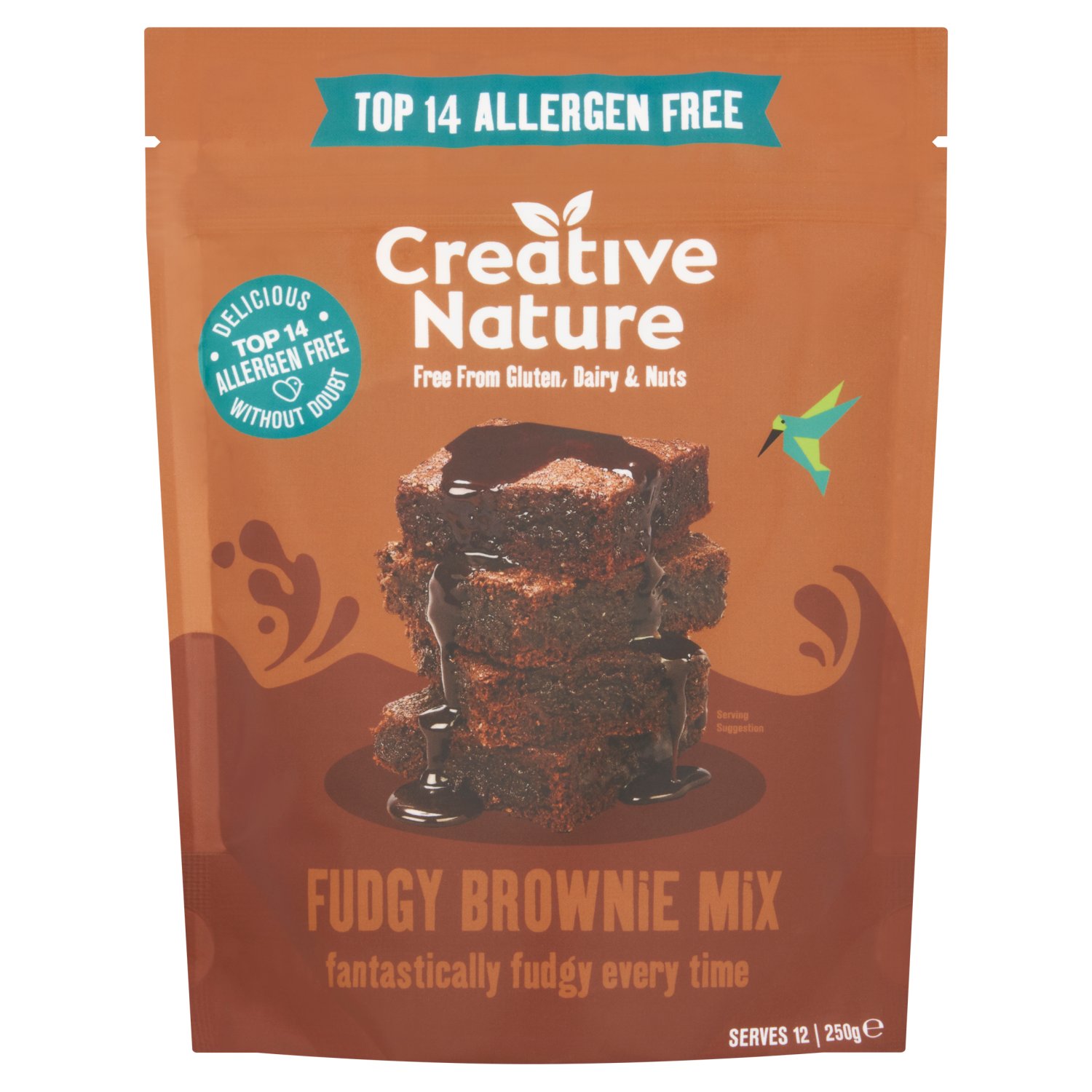 Creative Nature Fudgy Brownie Mix (250 g)