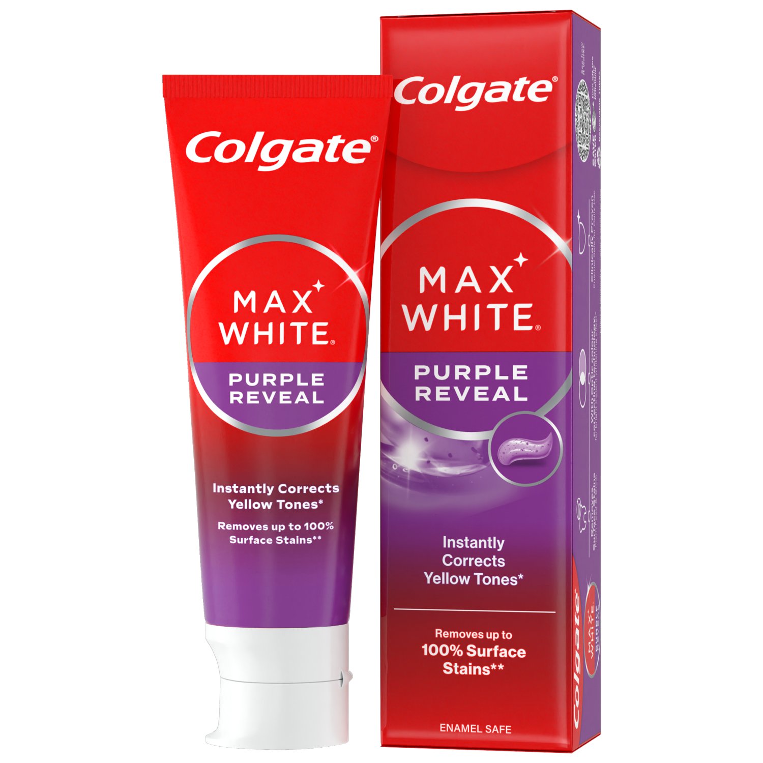 Colgate Max White Purple Revel Toothpaste (75 ml)