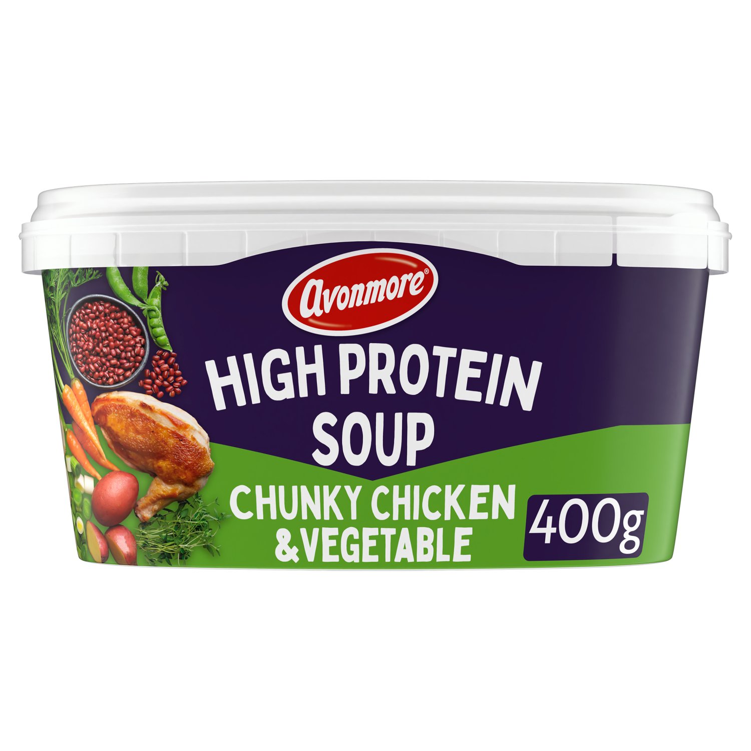 Avonmore Chunky Chicken & Vegetable High Protein Soup (400 g)