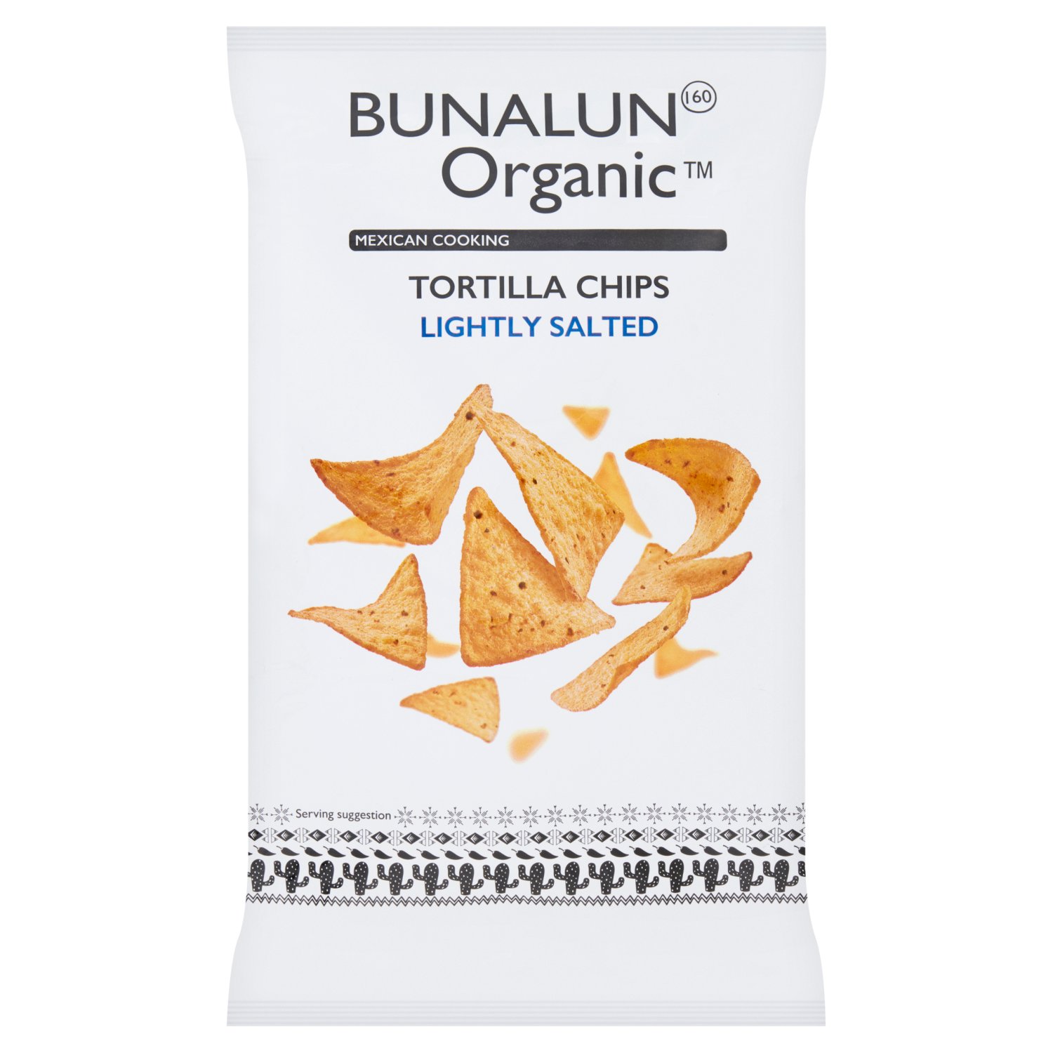 Bunalun Organic Lightly Salted Tortilla Chips (125 g)