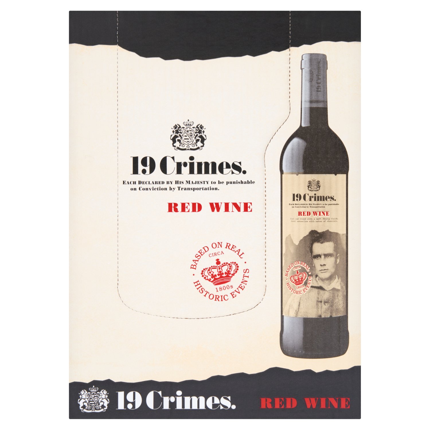 19 Crimes Red Blend 6 Bottle Pack (75 cl)