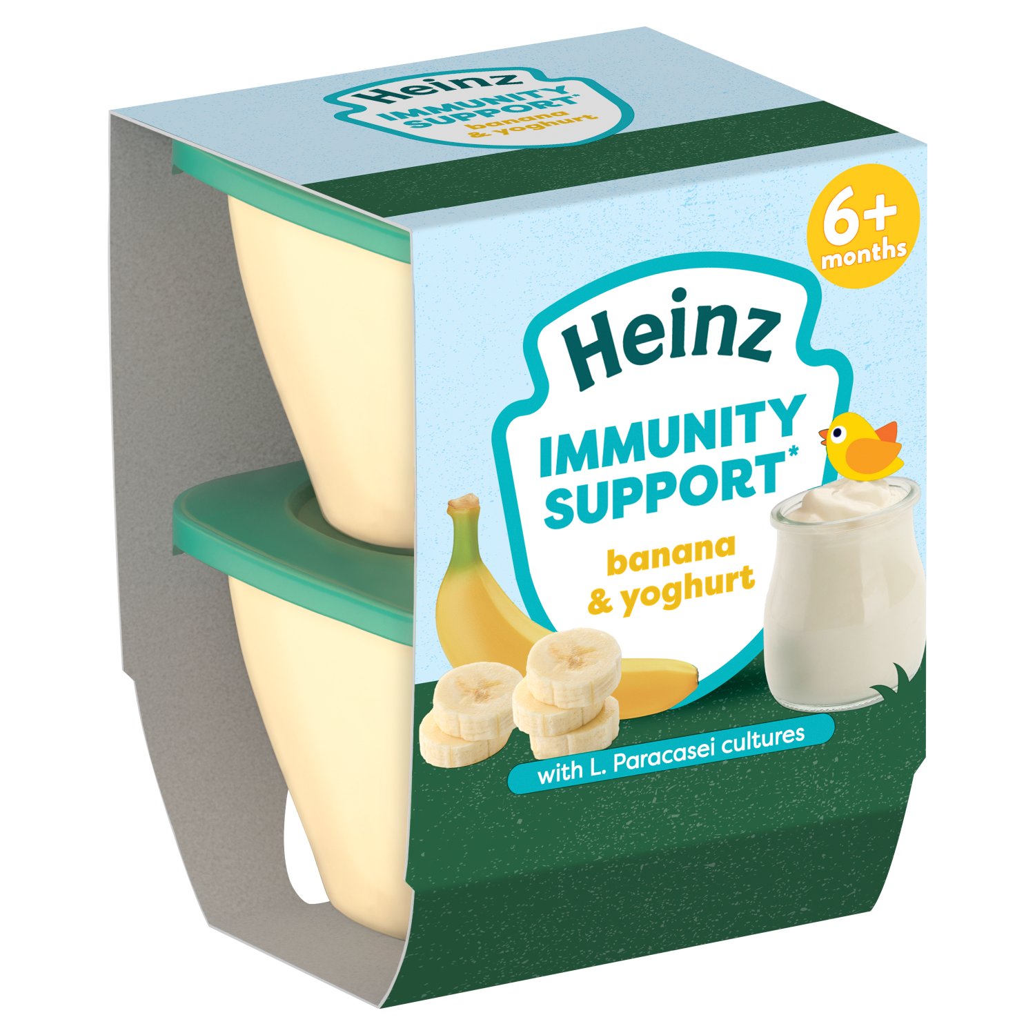 Heinz Immunity Support Banana & Yoghurt Pots 6+ Months 2 Pack (100 g)