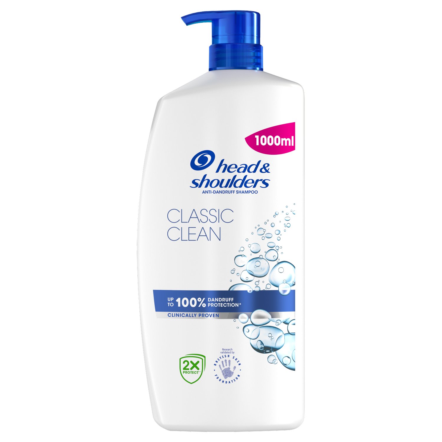 Head & Shoulders Classic Clean Anti-Dandruff Shampoo (1 L)