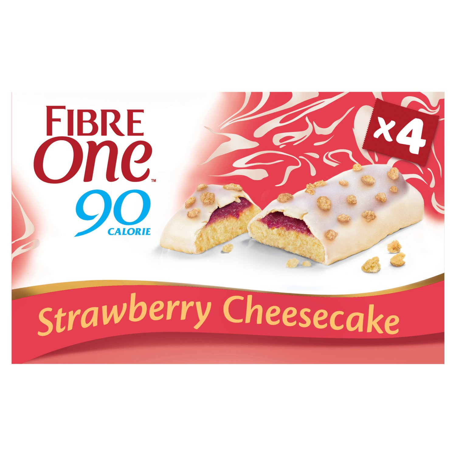 Fibre One Strawberry Cheesecake Bar 4 Pack (25 g)