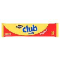 Jacob's Club Milk 10 Pack (22 g)
