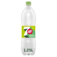 7up Zero Sugar Bottle (1.25 L)