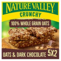 Nature Valley Crunchy Oats & Dark Chocolate Bars 5 Pack (42 g)