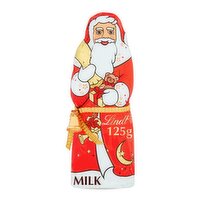 Lindt Milk Chocolate Santa (125 g)