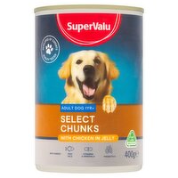 SuperValu Select Chunks with Chicken in Jelly Dog Food (400 g)