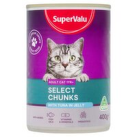 SuperValu Select Chunks with Tuna Cat Food  (400 g)