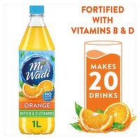 Miwadi Orange No Added Sugar Squash (1 L)