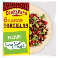 Old El Paso Flour Tortilla Wraps 6 Pack (350 g)