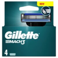 Gillette Mach 3 Blades (4 Piece)