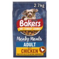 Bakers Meaty Meals Chicken Adult Dog Food (2.7 kg)