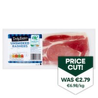 Daily Basics Unsmoked Rashers (400 g)