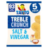 Tayto Salt & Vinegar Treble Crunch Snacks 5 Pack (20 g)