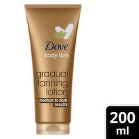 Dove Derma Spa Summer Revived Gradual Tanning Lotion Medium to Dark (200 ml)