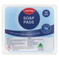 SuperValu Soap Pads (10 Piece)