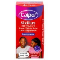 Calpol Six Plus Sugar Free (60 ml)